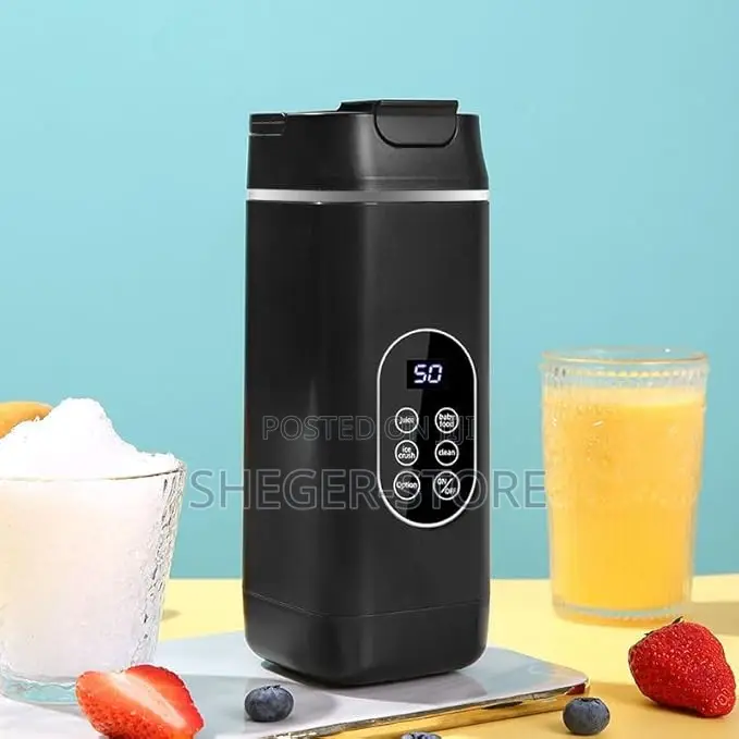 High Class Portable Juicer Cup ( Rechargeable )
- ለቤት፣ ለቢሮ፤ ለመኪና