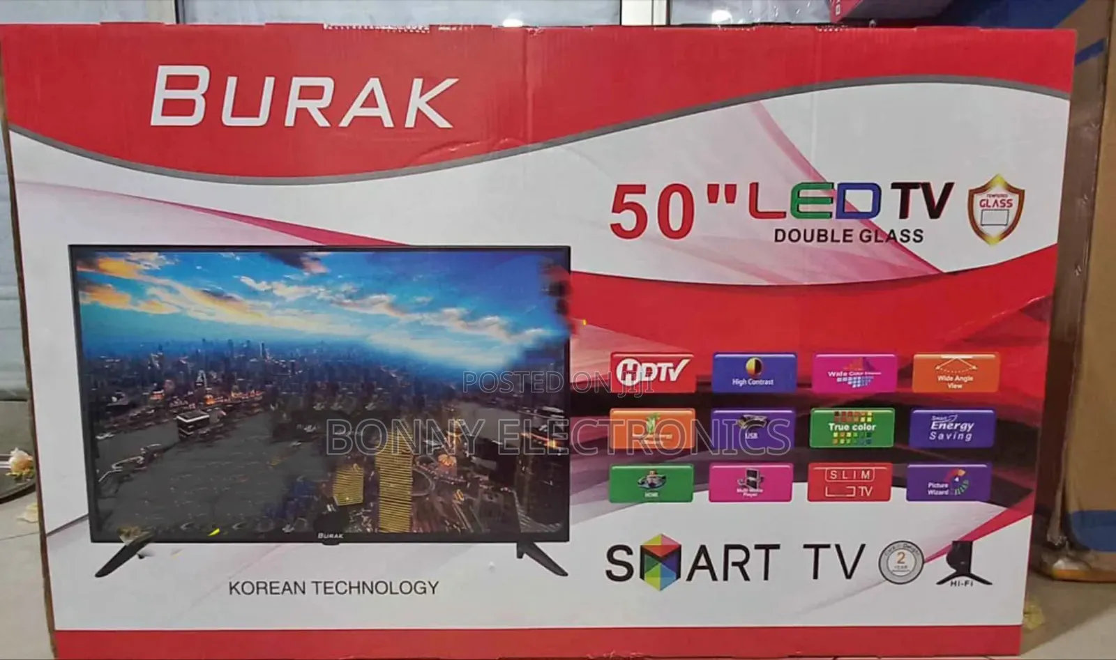 Burak 50" Uhd Smart Tv