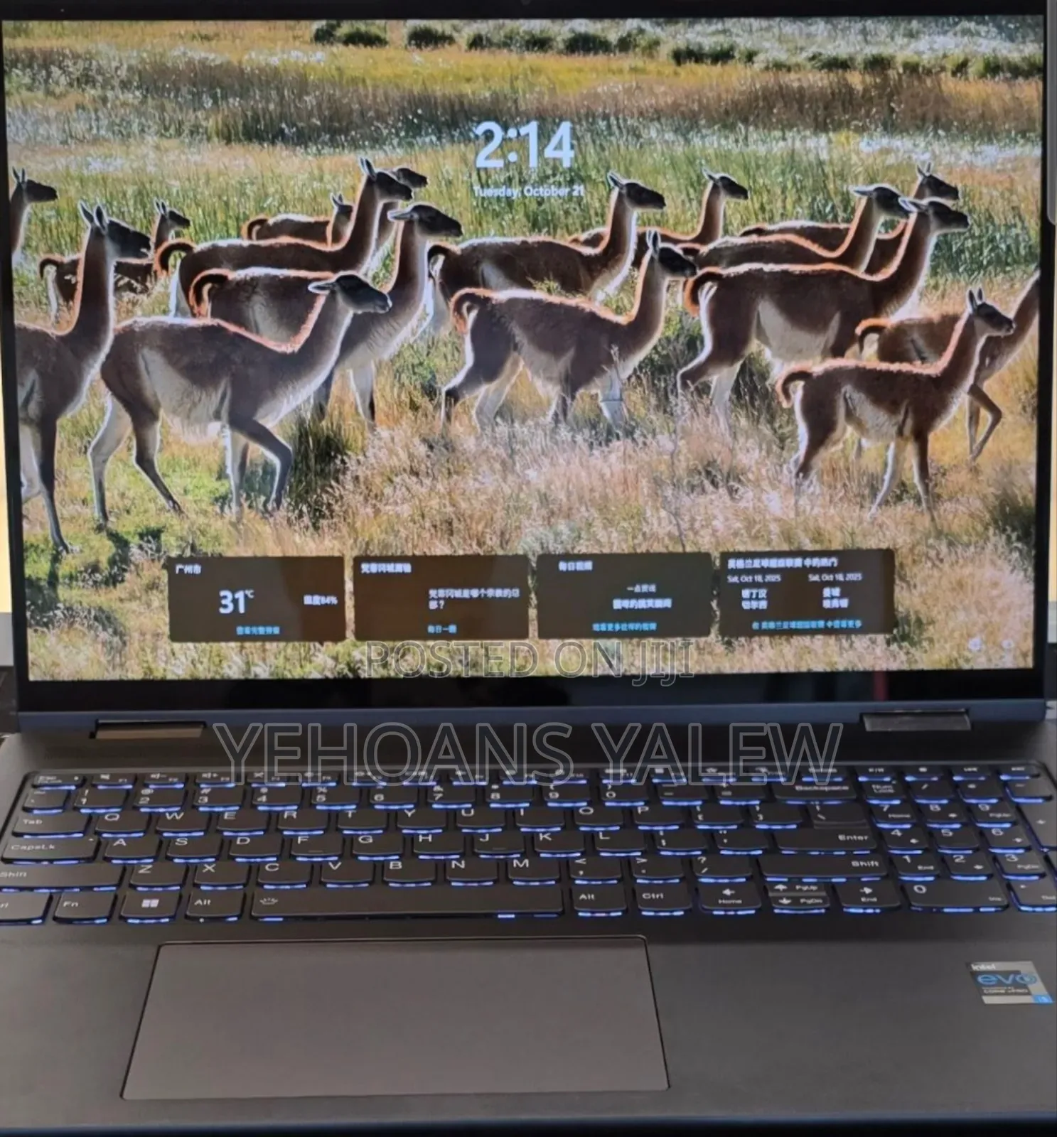 New Laptop Lenovo Yoga 7 15ITL5 16GB Intel Core I5 SSD 512GB