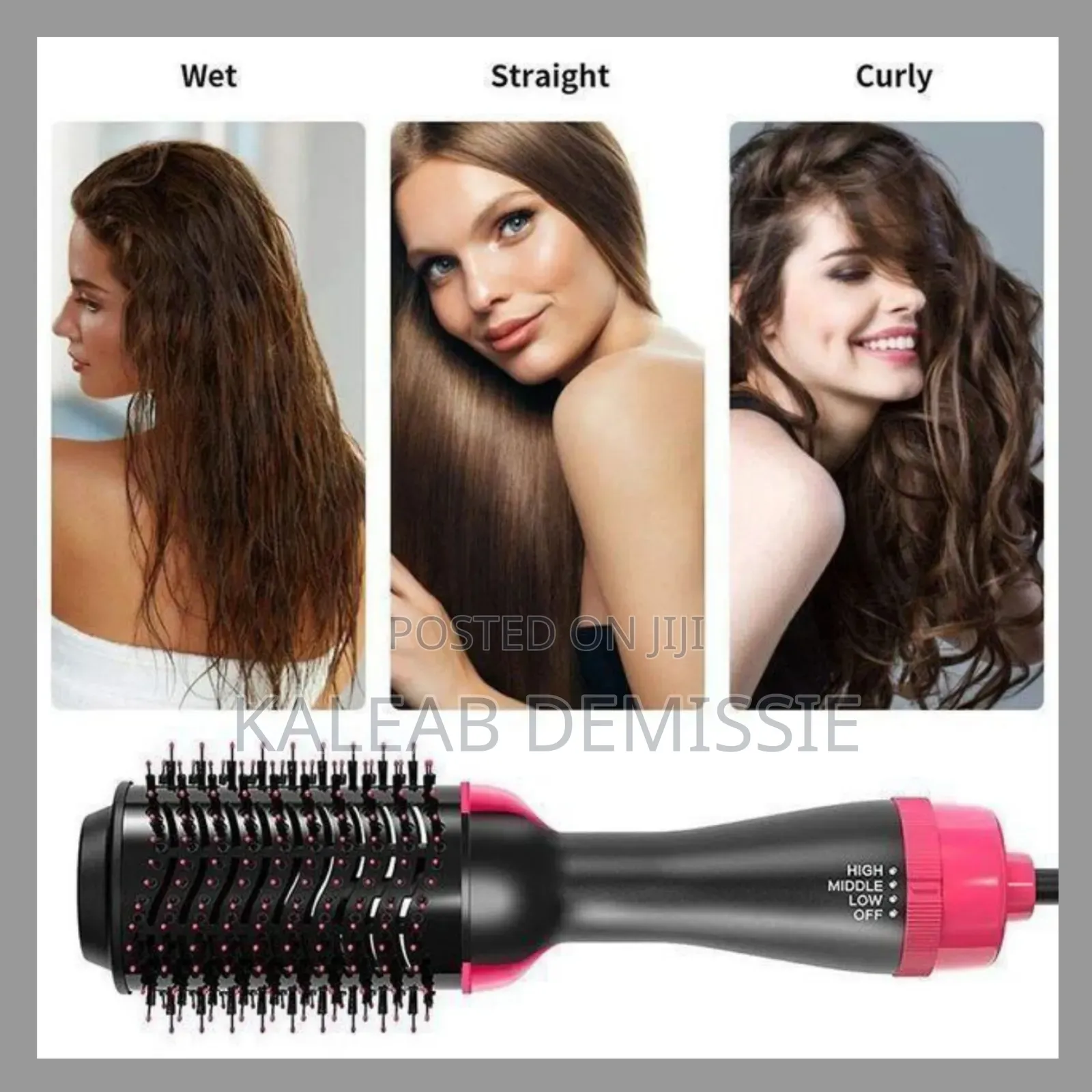 One Step Hair Dryer and Styler