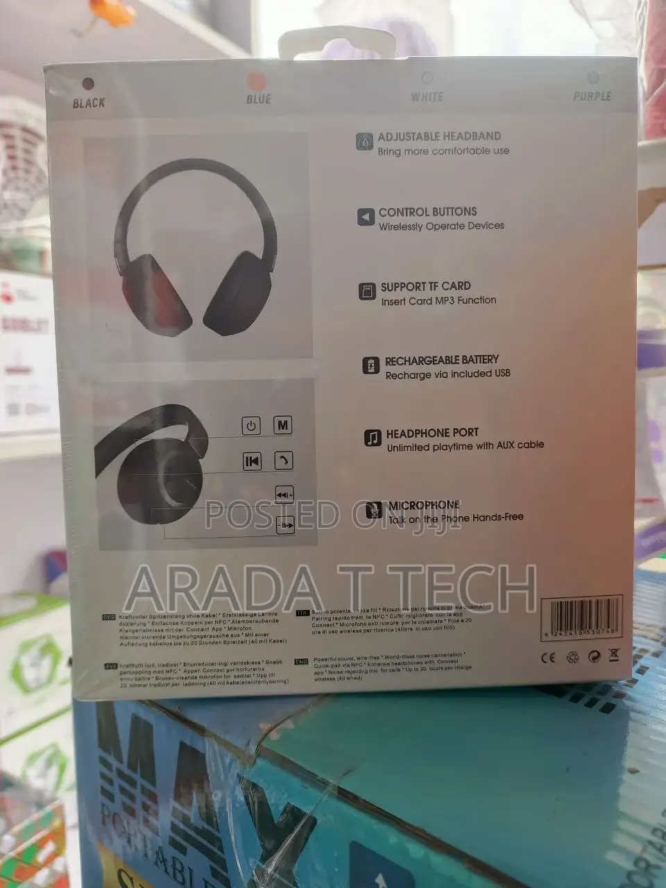 Sony Wh-Ch T580 Over-Ear Headset.