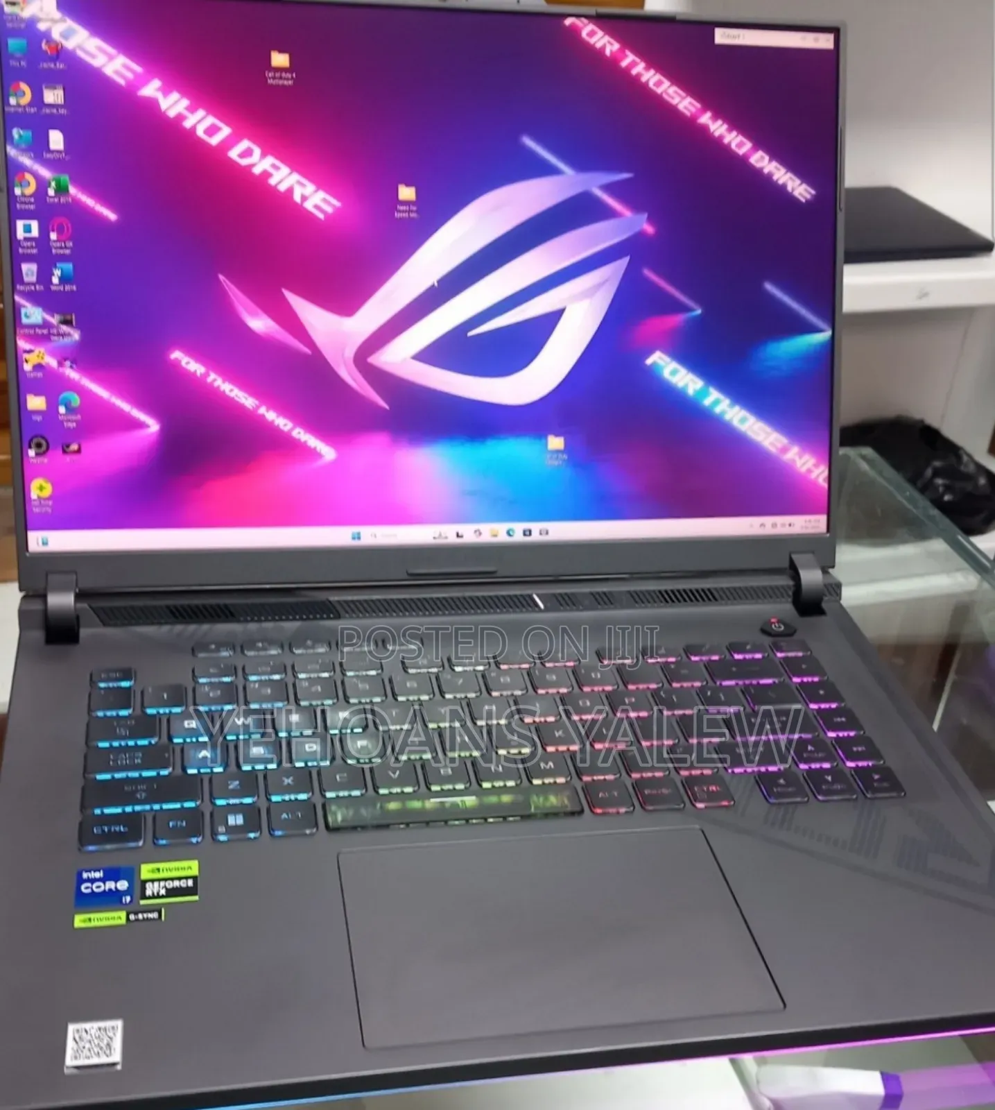 New Laptop Asus ROG Strix G16 G614 16GB Intel Core i7 SSD 1T