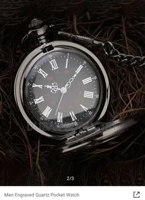 I Love You Engraved Quartz Pocket Watch, the Best Gift