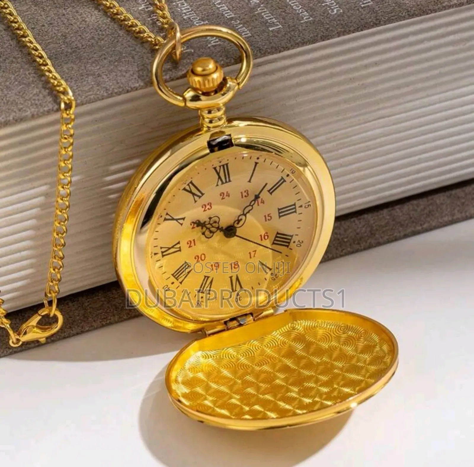 I Love You Engraved Quartz Pocket Watch, the Best Gift