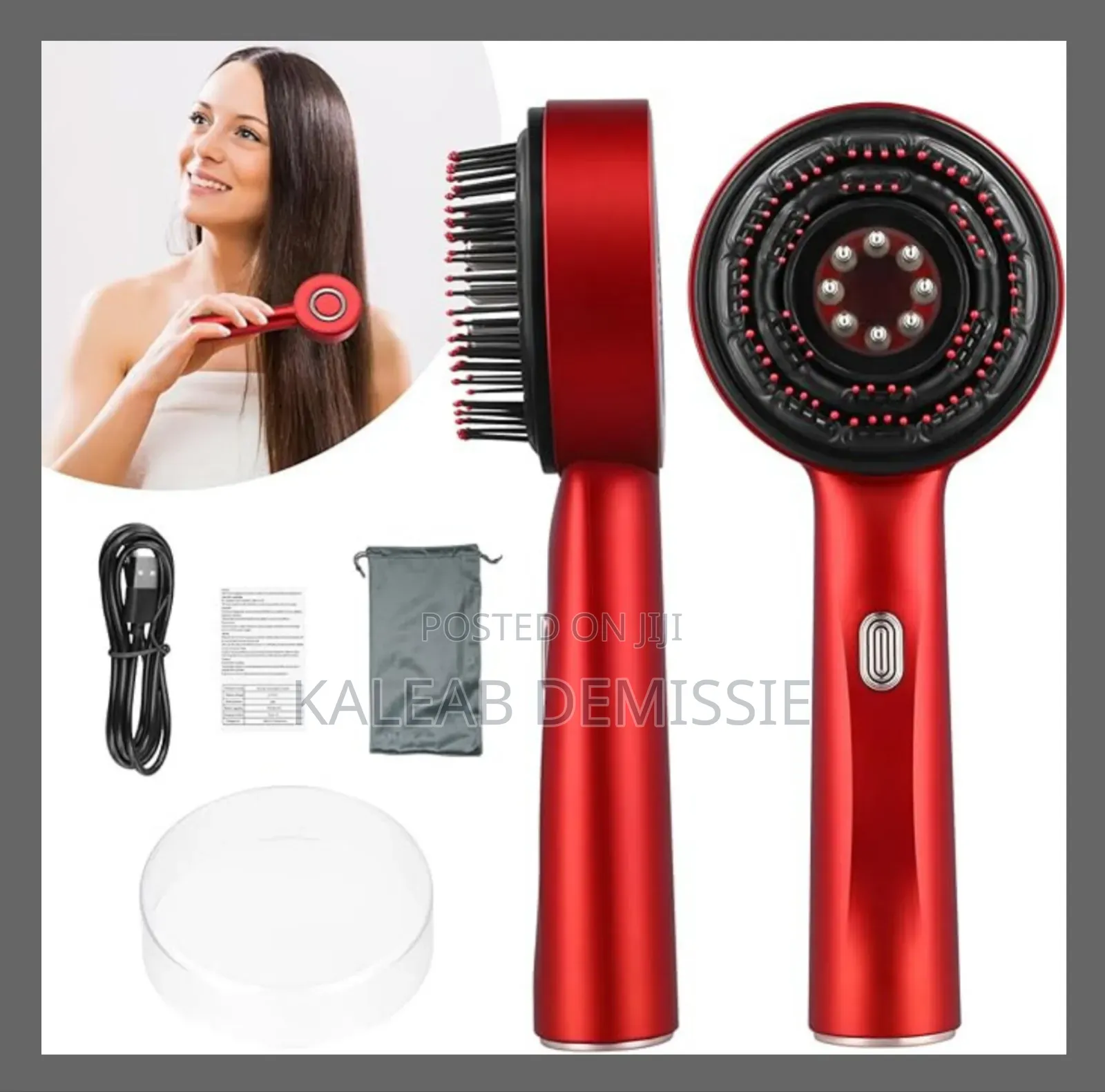 Scalp Massager With Brush