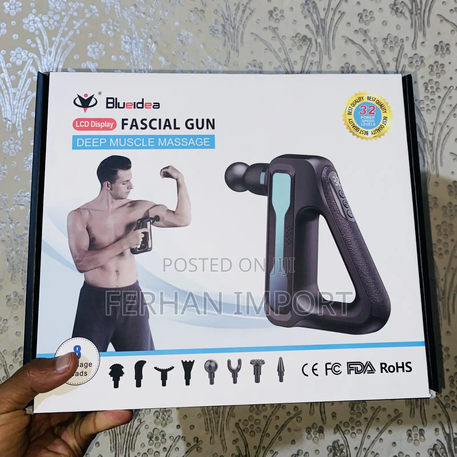 Blueidea Fascial Gun – Deep Muscle Massage