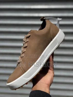 Ecco Brown Men’S Flat Classic Quality Shoe