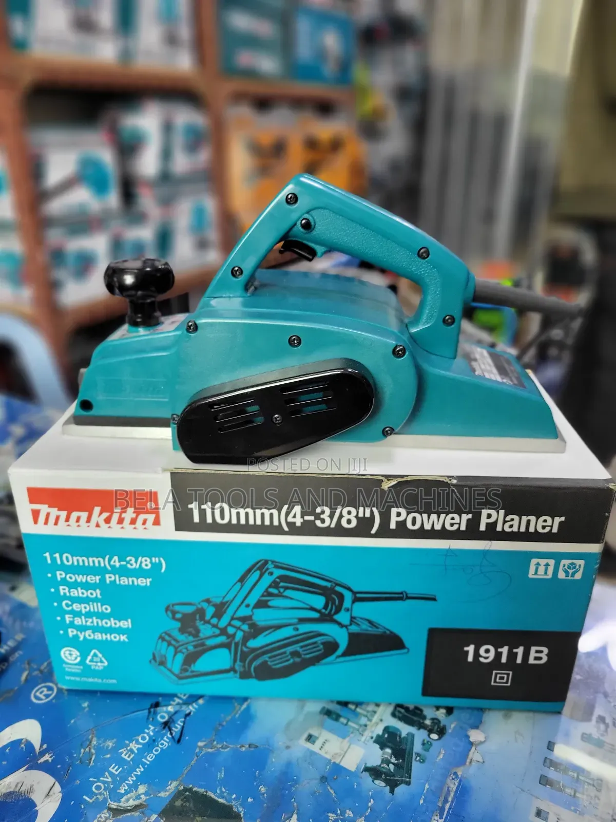 Original Makita Electrical Hand Planer Makita 1911b 840w