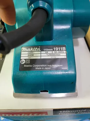 Original Makita Electrical Hand Planer Makita 1911b 840w