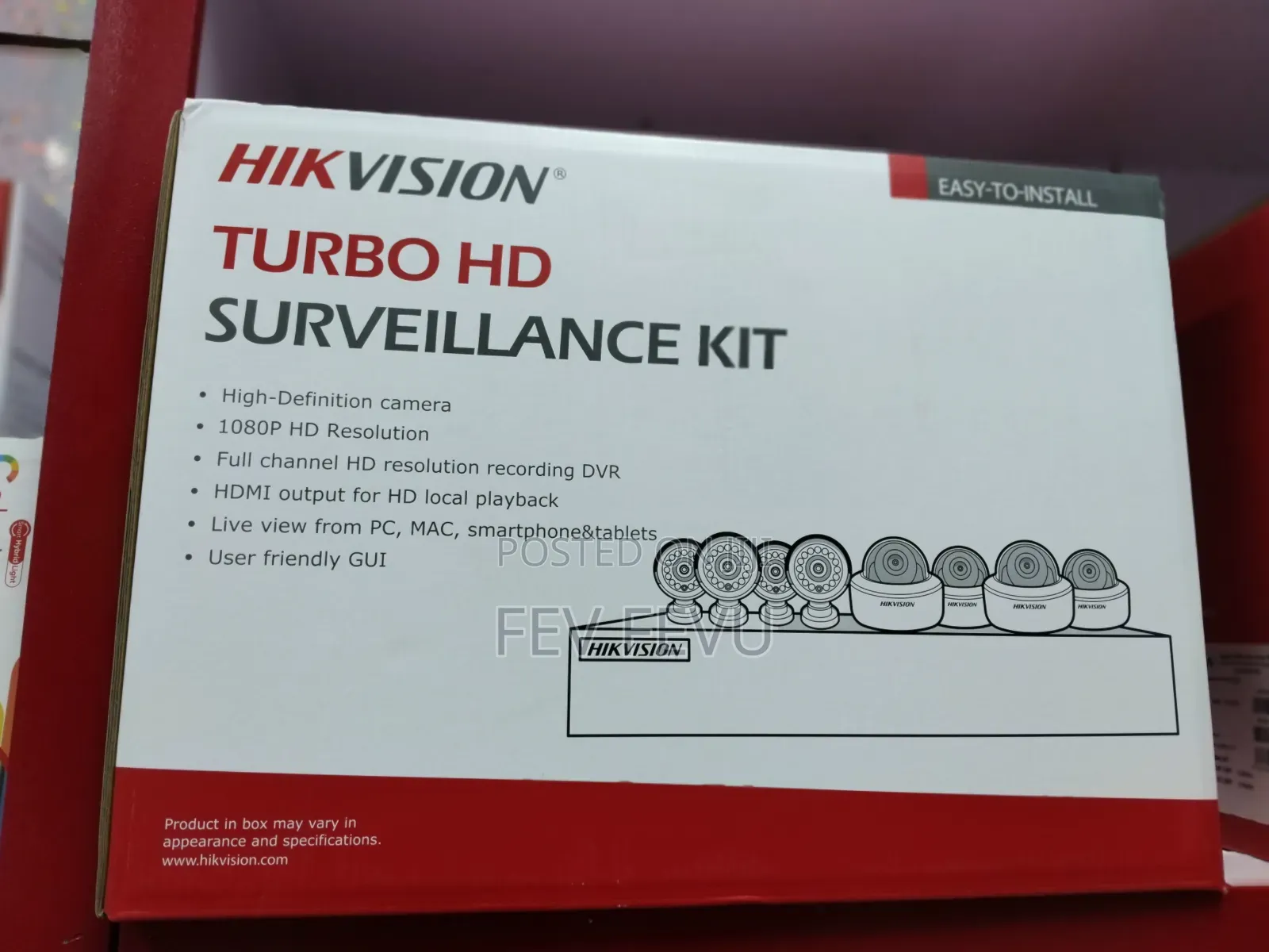 Hik Vision 8 Channel Kit