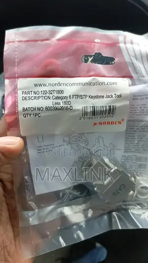 Cat 6 Rj 45 Ftp/Stp Keystone Jack Tool Less 180degree