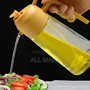 Sprayable and Pourable Oil Bottle