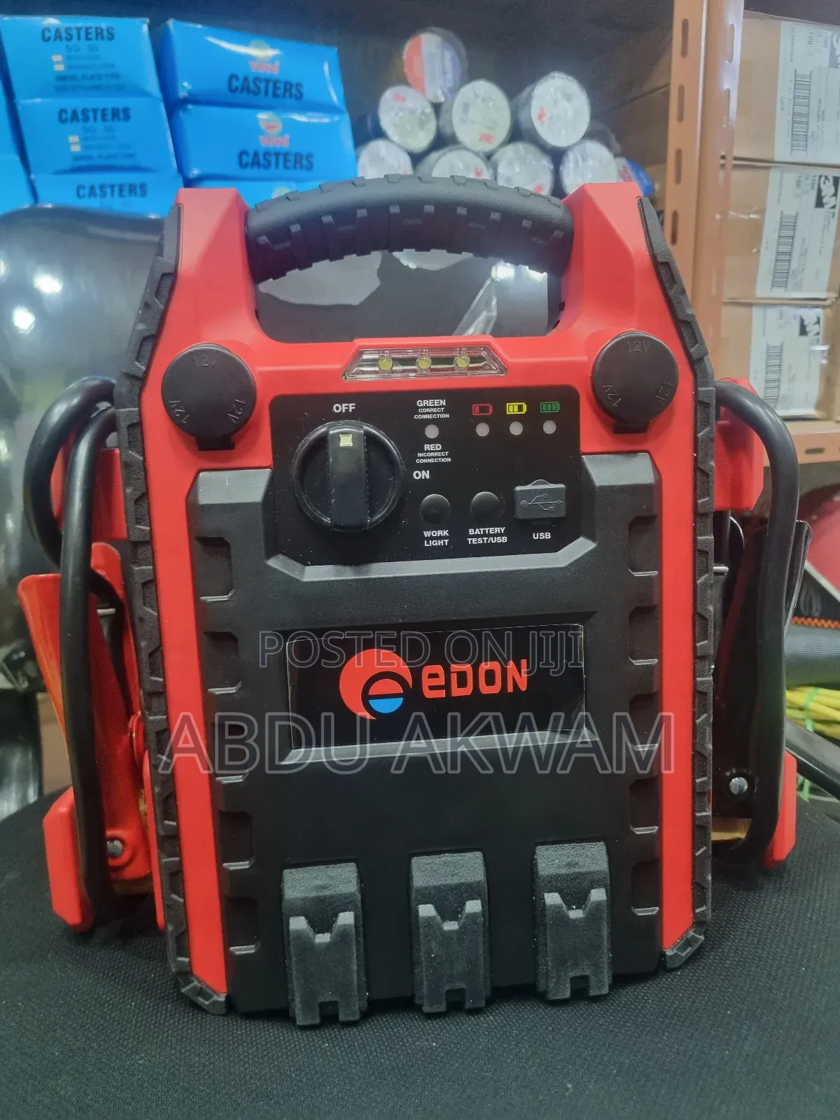 Jumper Car Jump Starter and Tire Inflator