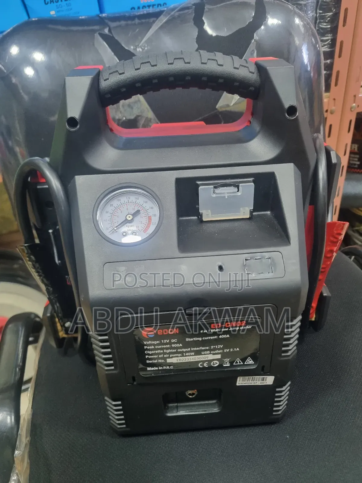 Jumper Car Jump Starter and Tire Inflator