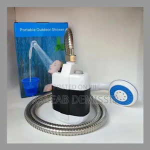 Photo - Portable Outdoor Shower Pump