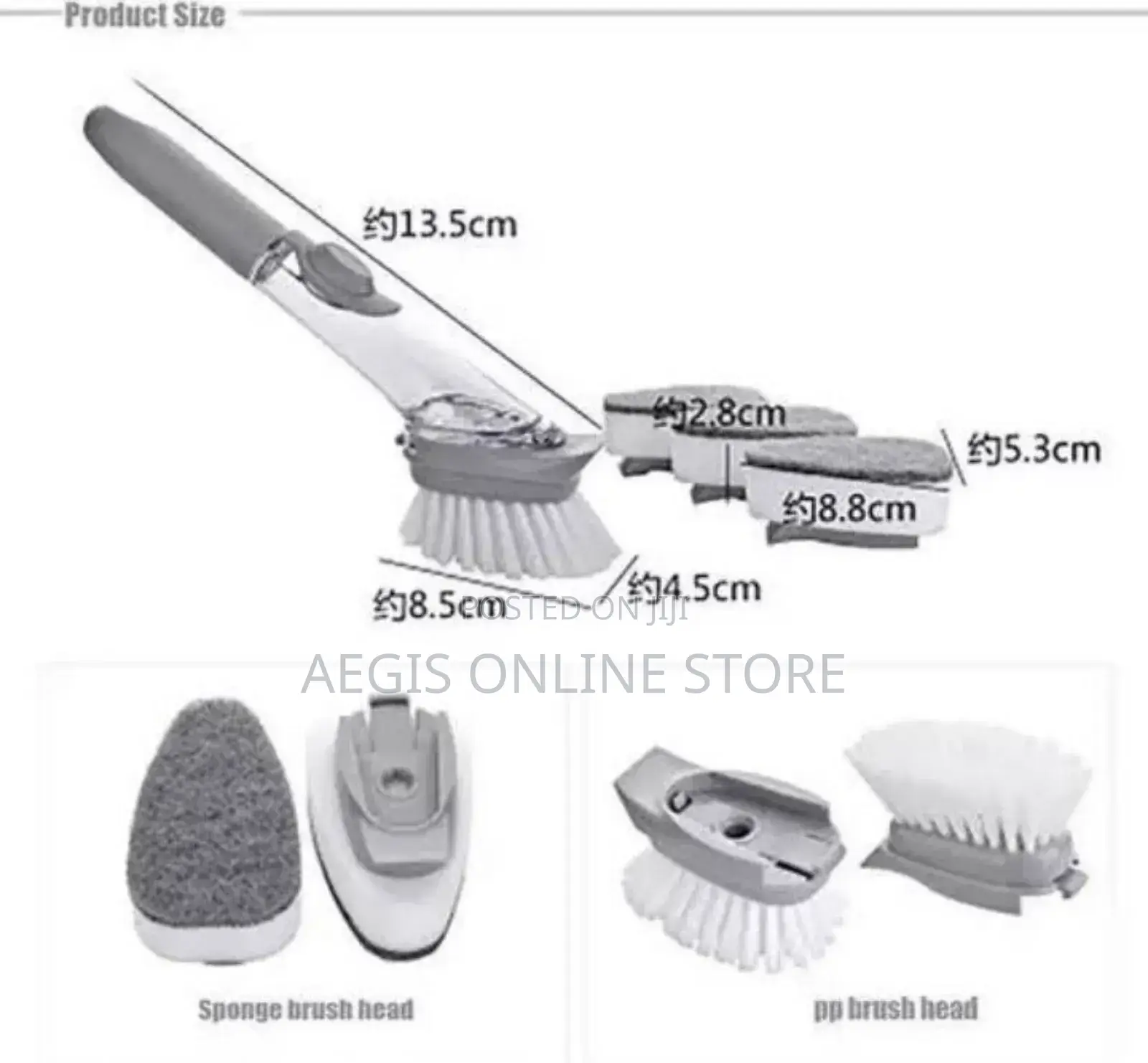 Long Handle Pot Brush