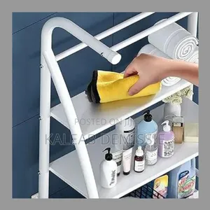 Over Toilet Wc Rack ትልቁ Size ሙሉ በሙሉ ብረት