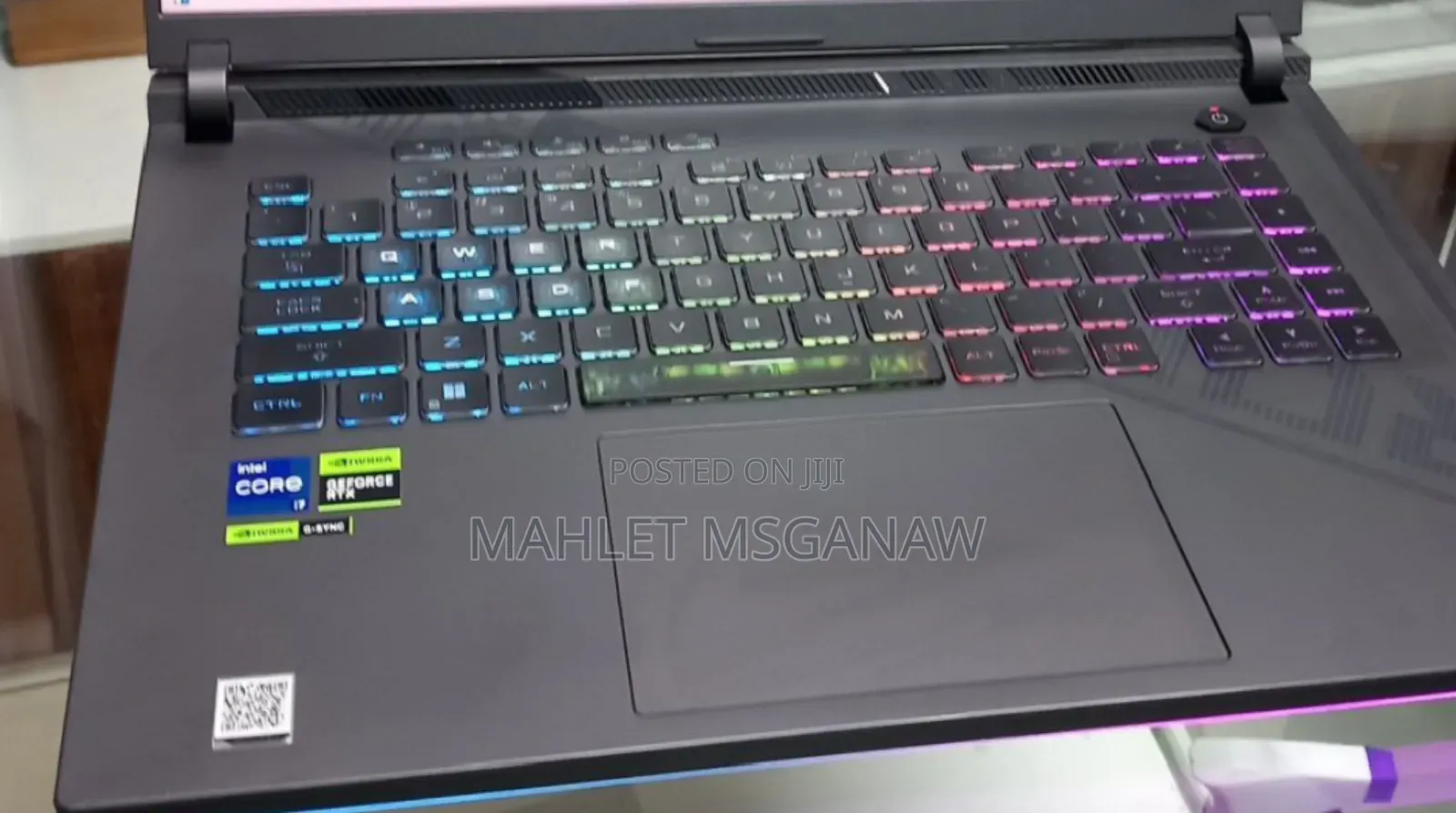 New Laptop Asus ROG Strix G16 G614 16GB Intel Core I7 SSD 1T