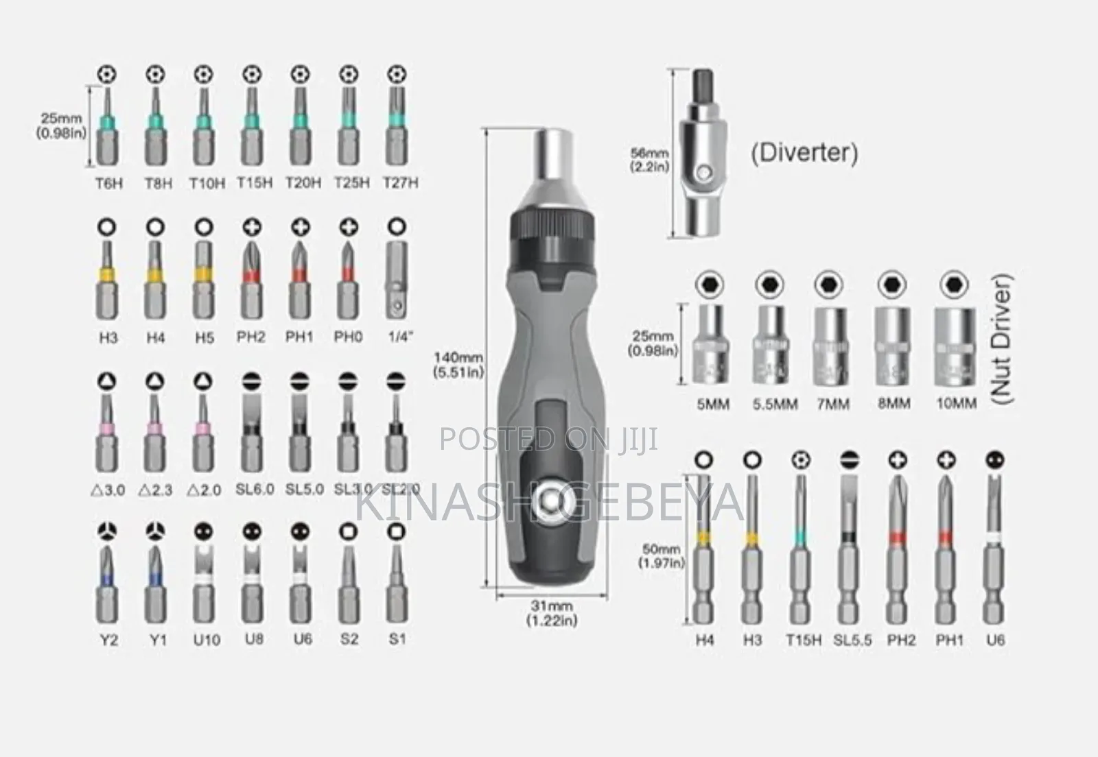 41in1 High Quality Screwdriver Set