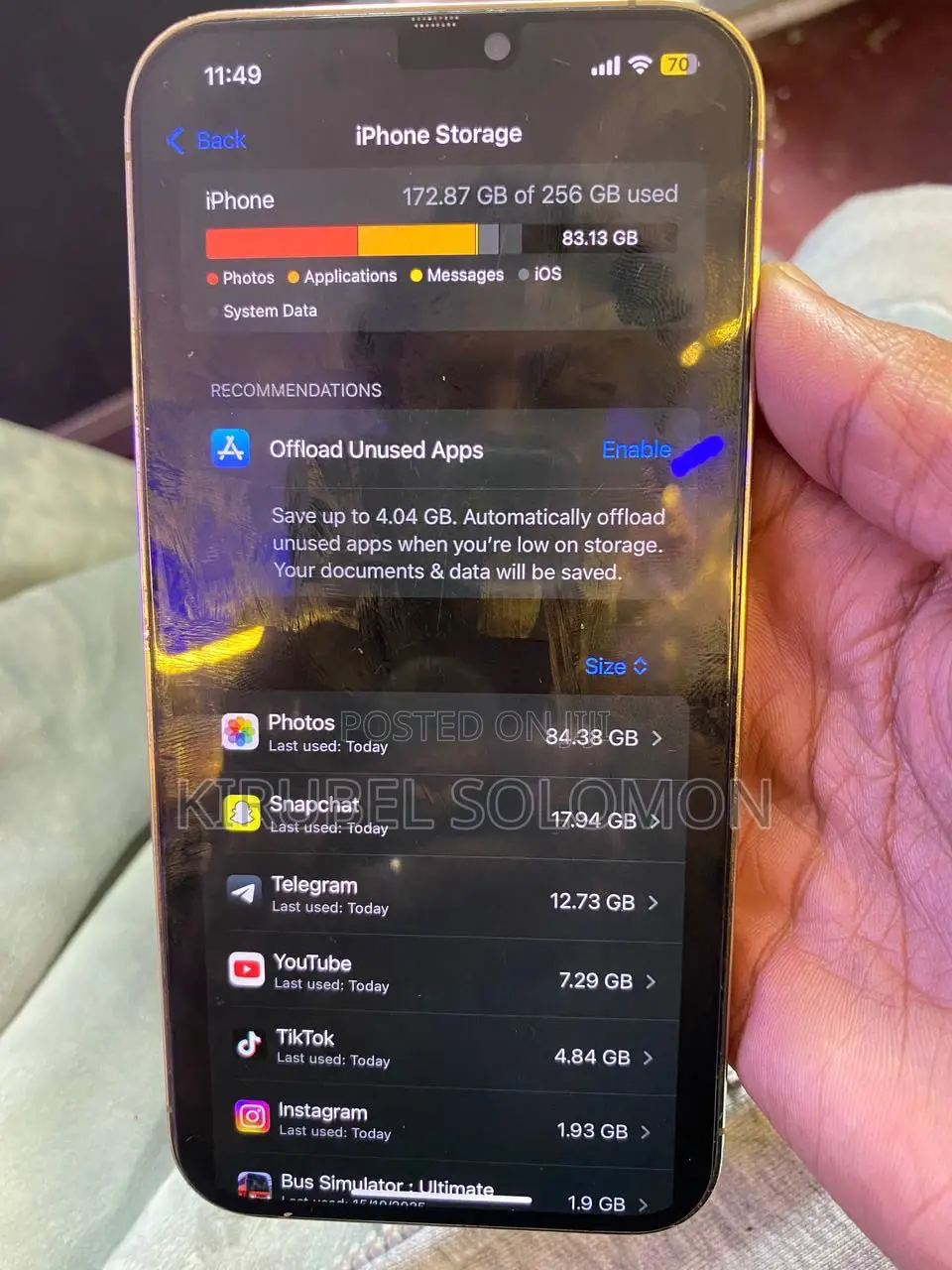 Apple iPhone 12 Pro Max 256 GB Gold