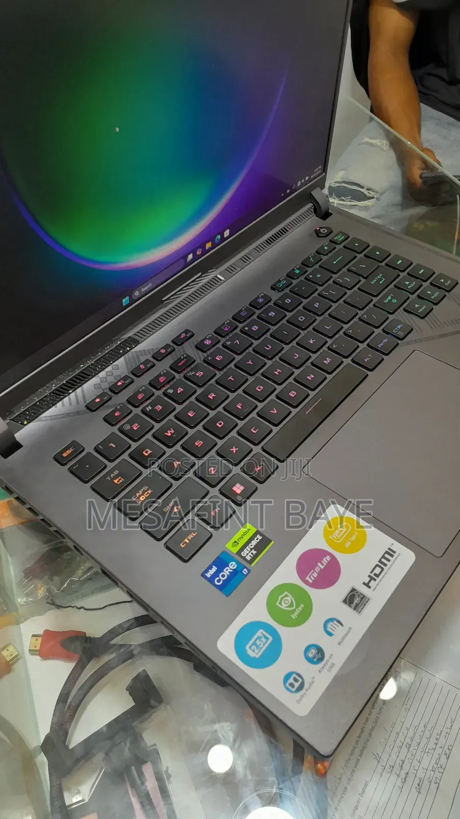 New Laptop Asus ROG Strix G15 16GB Intel Core I7 SSD 1T