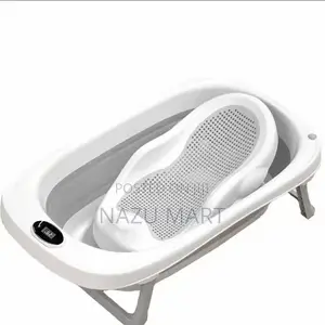 Photo - Baby Bath /3 In 1 Foldable Luxury Baby Bather /የልጆች ማጠቢያ