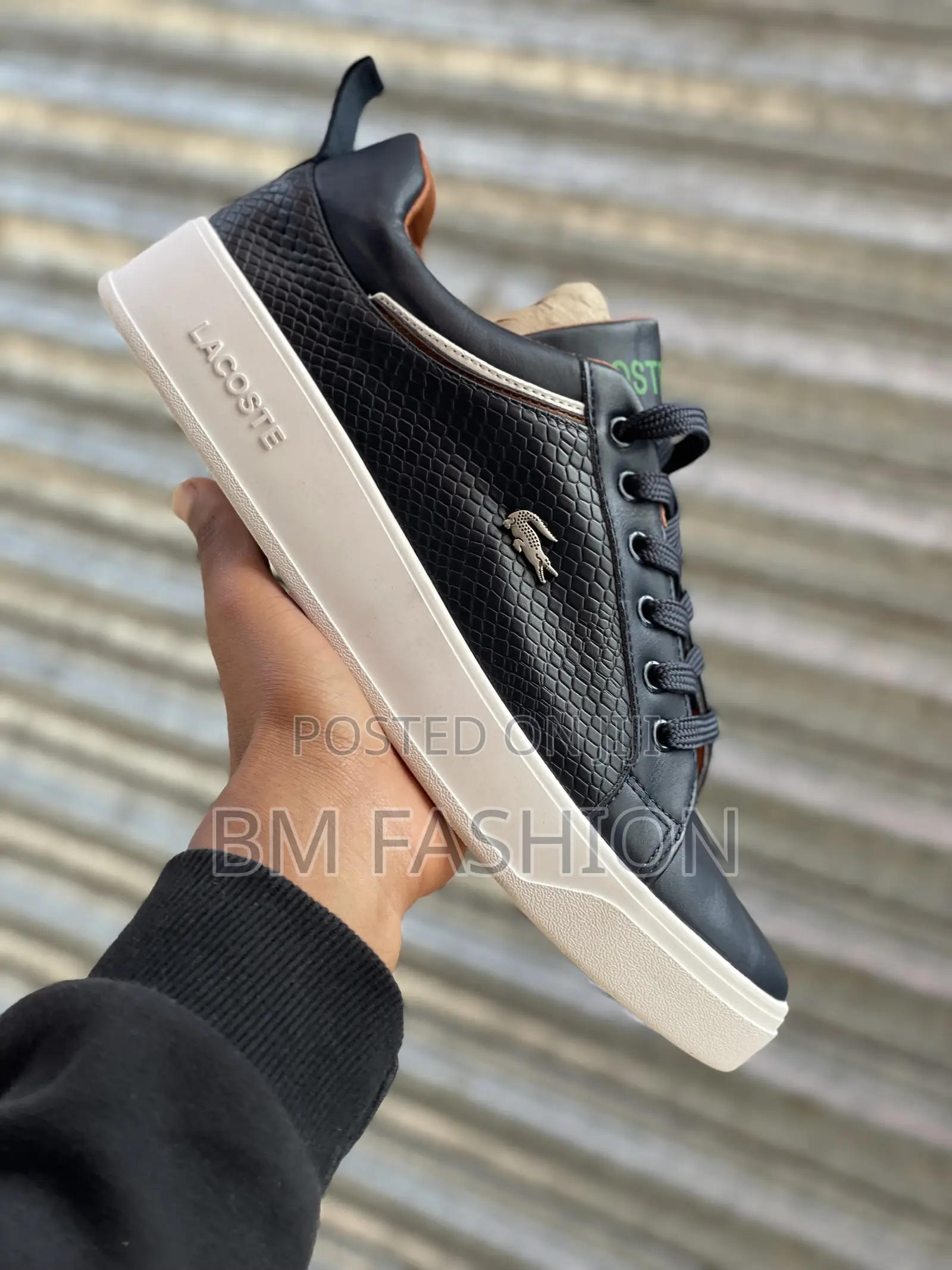 Lacoste Dark Blue Quality Men’S Fashion Flats