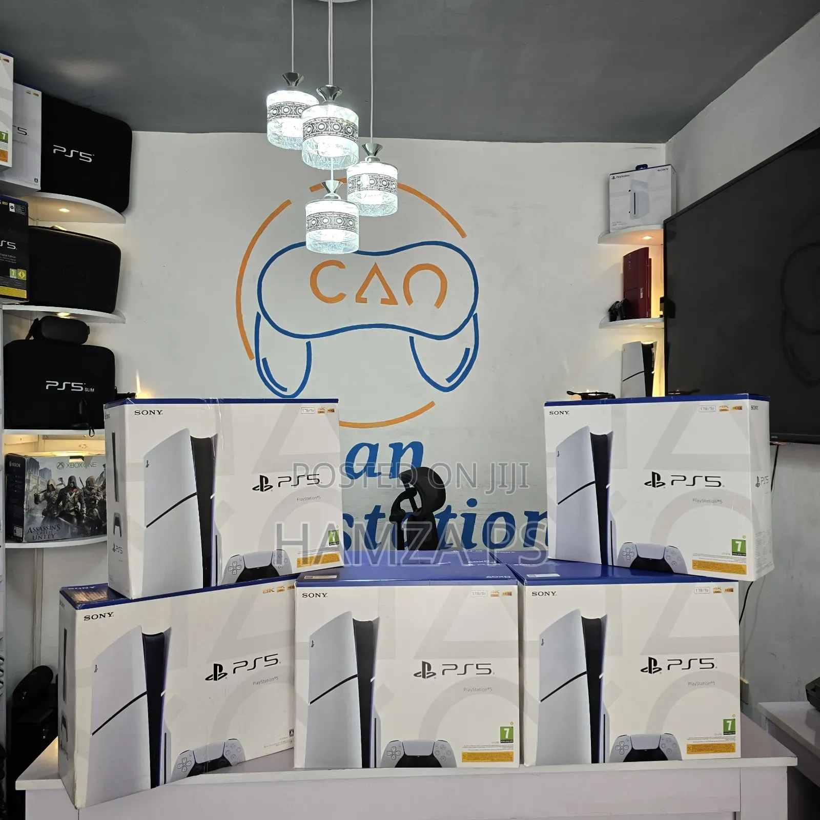 Playstation 5 Slim Cd የሚወስድ Packed