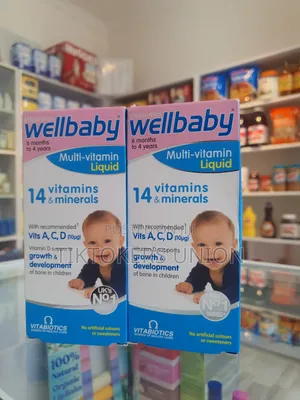 Photo - Wellbaby Multi-Vitamin Liquid, 6 Months to 4 Years.