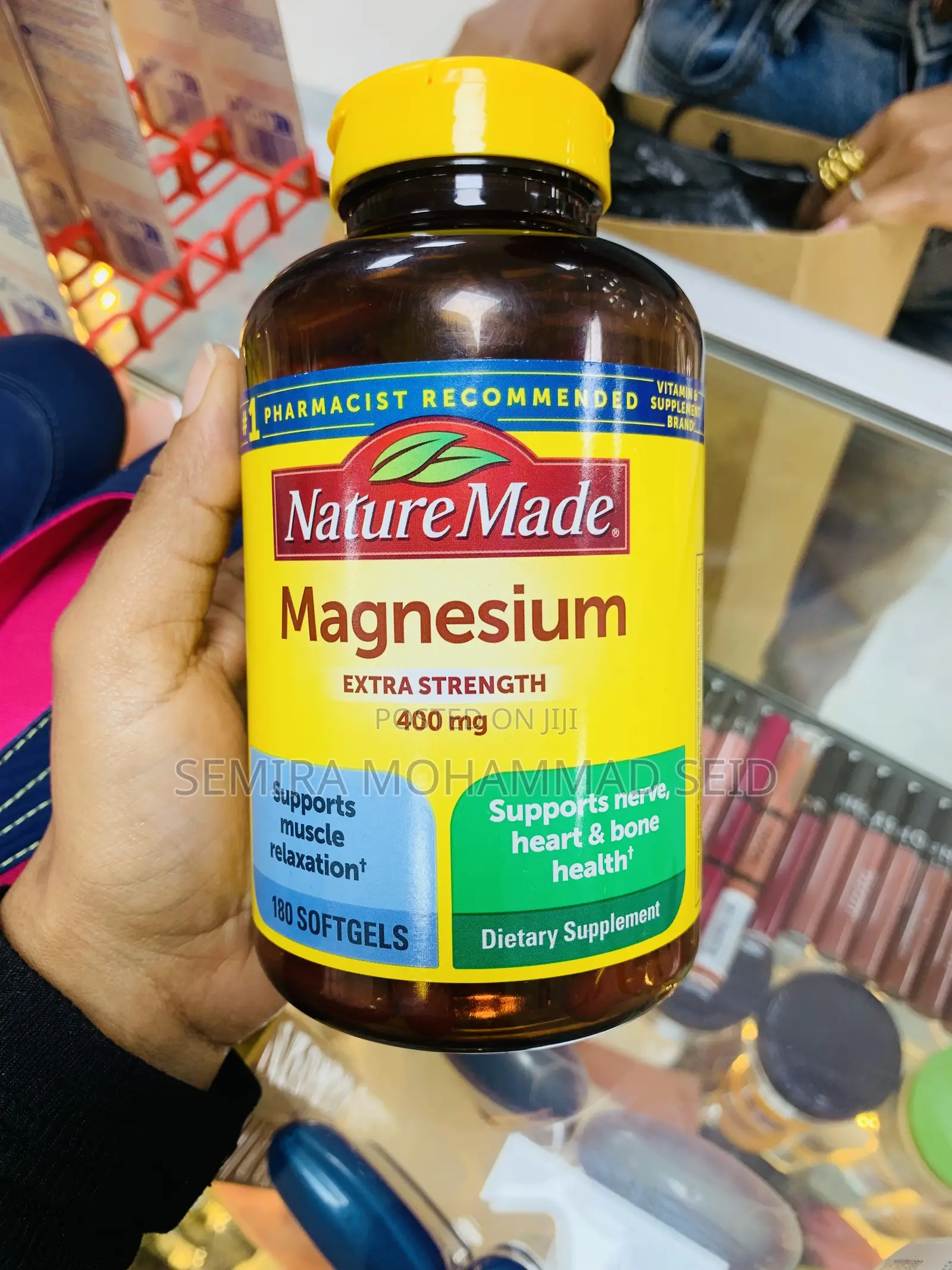 Nature Made Extra Strength Magnesium 400 Mg Softgels