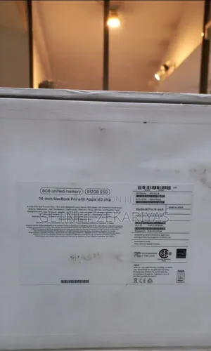 New Laptop Apple MacBook Pro 2023 M3 14-Inch 8GB Apple M3 SSD 512GB