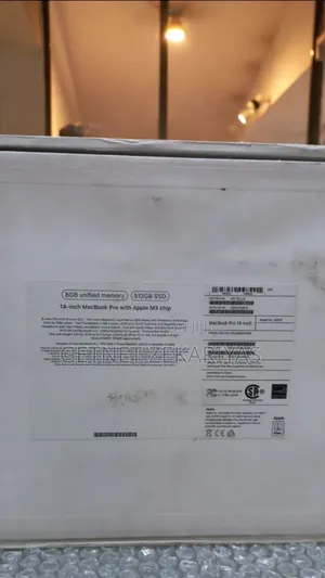 New Laptop Apple MacBook Pro 2023 M3 14-Inch 8GB Apple M3 SSD 512GB