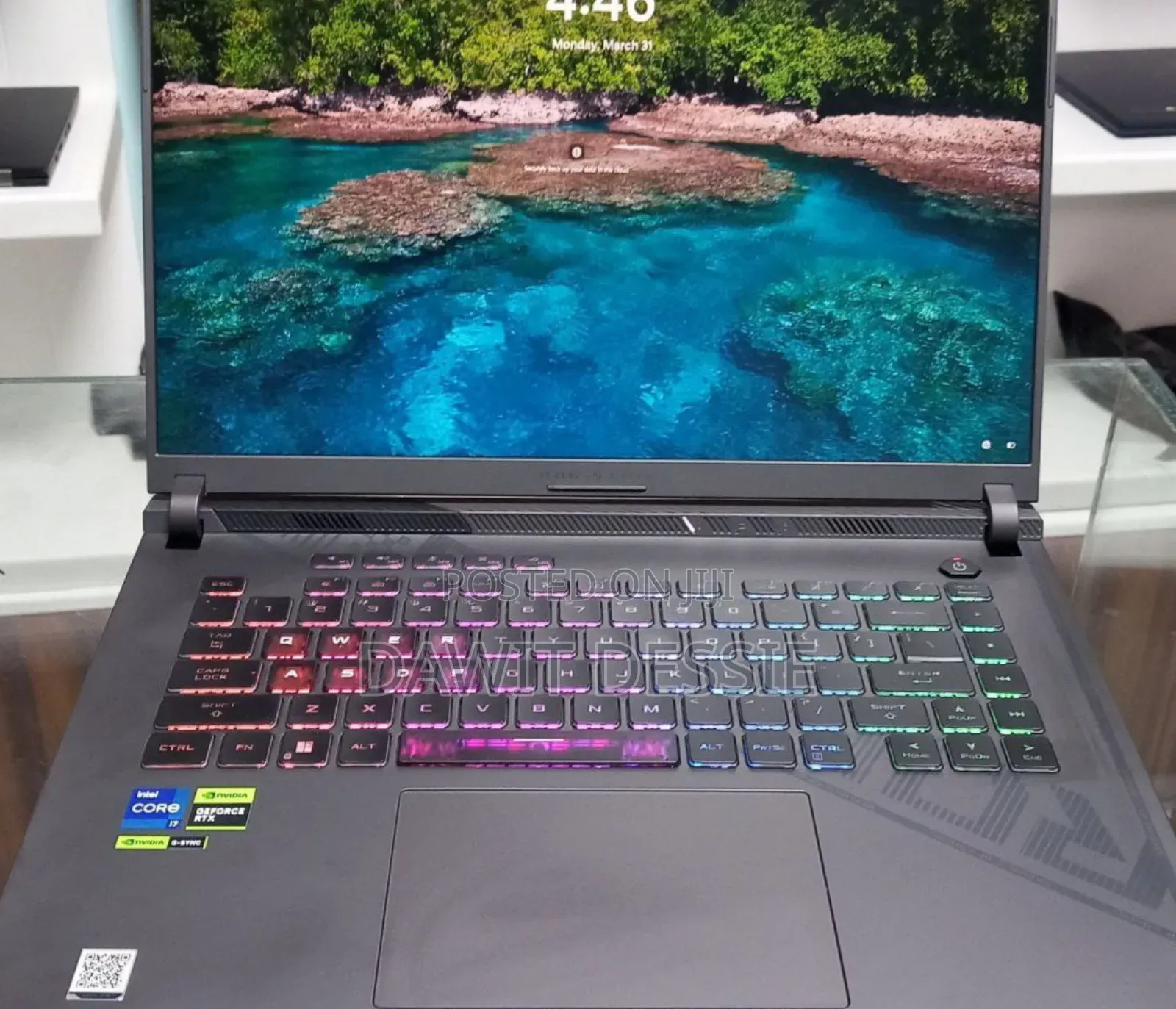 New Laptop Asus ROG Zephyrus G16 16GB Intel Core I7 SSD 1T