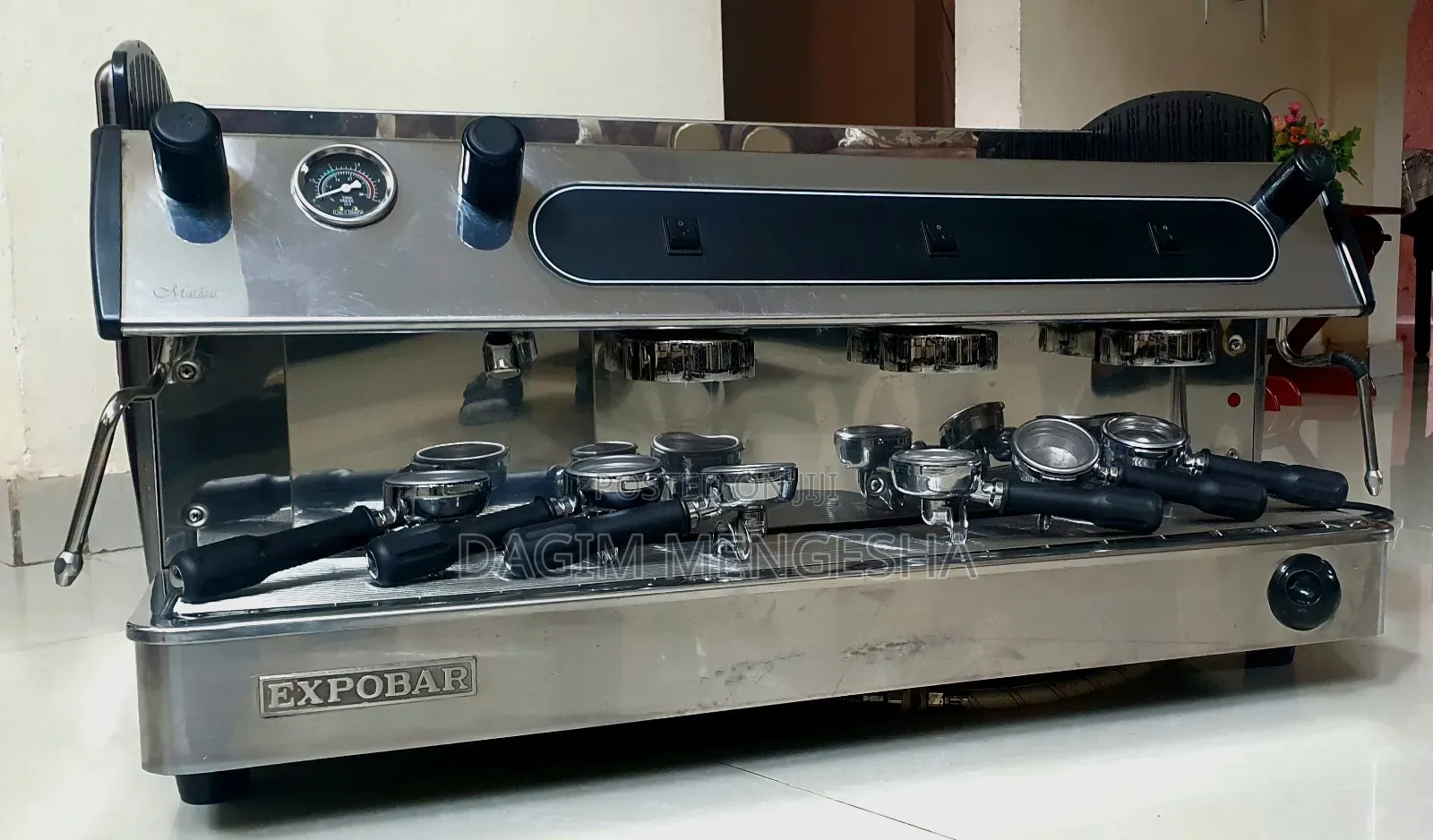 Espresso Coffee Machine / ባለ 3 መጭመቂያ ዘመናዊ የሻይ ማሽን