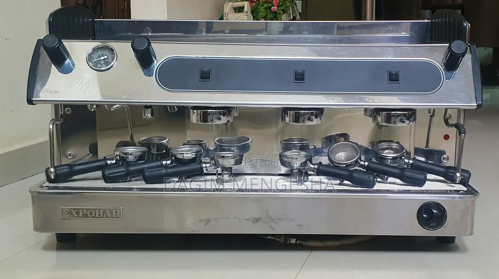 Espresso Coffee Machine / ባለ 3 መጭመቂያ ዘመናዊ የሻይ ማሽን