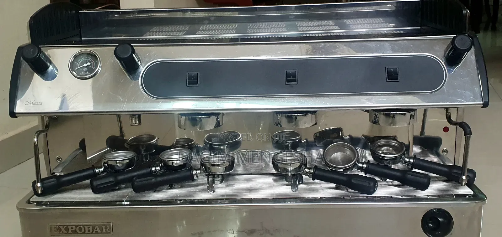 Espresso Coffee Machine / ባለ 3 መጭመቂያ ዘመናዊ የሻይ ማሽን