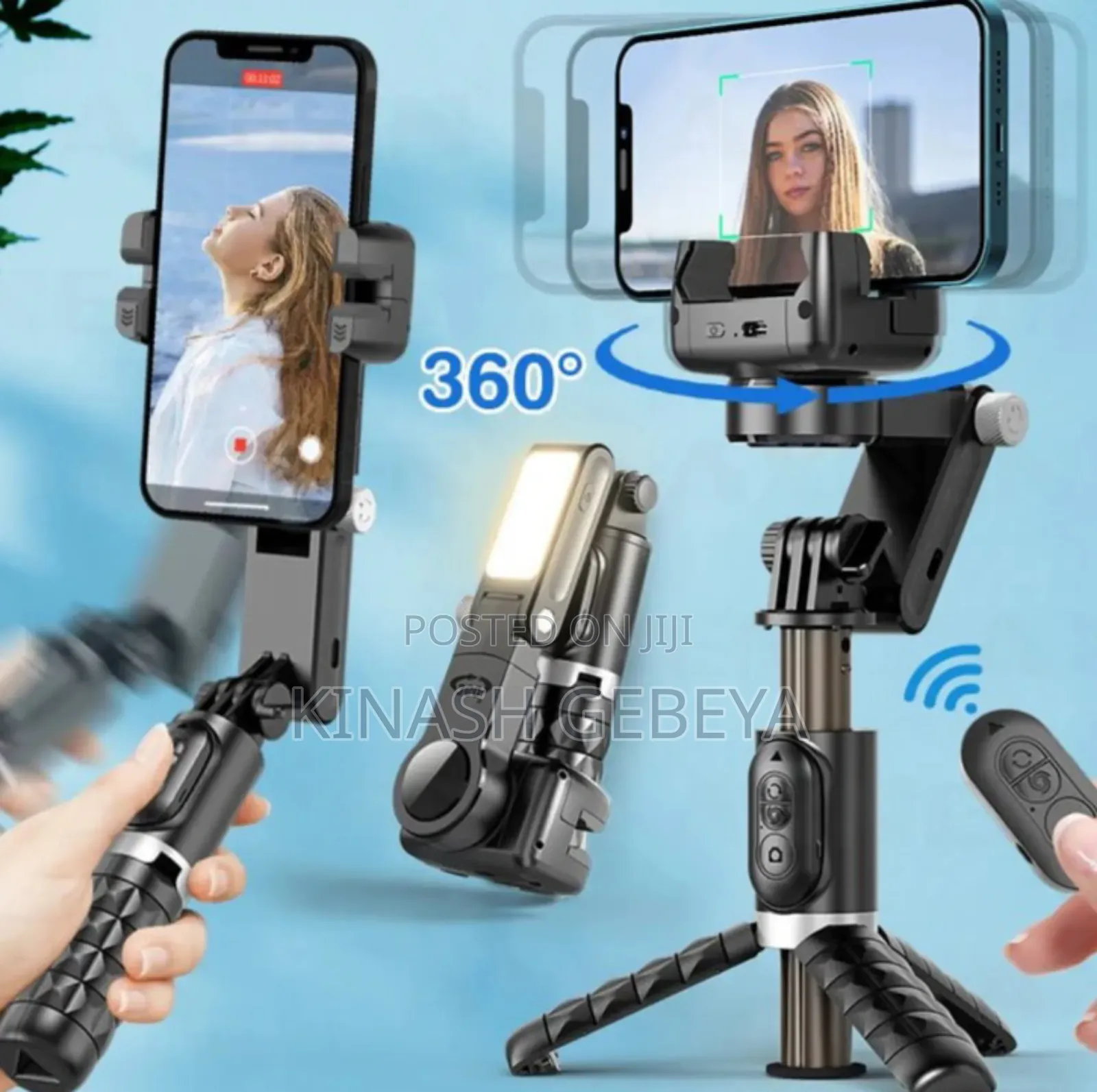 Q18 360° Rotating High Quality Desktop Tripod