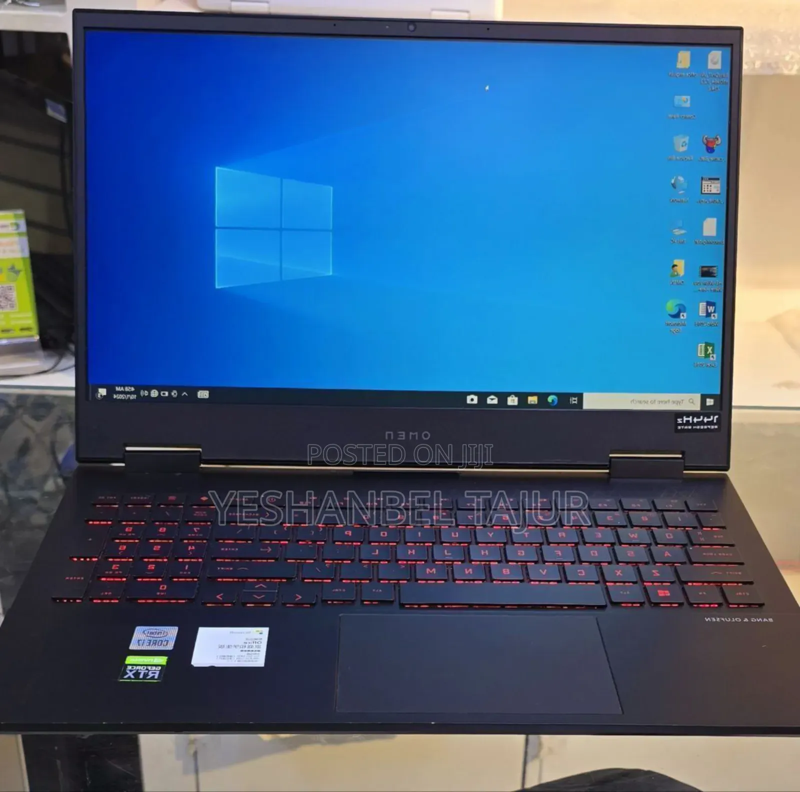 New Laptop HP Omen 15 16GB Intel Core I7 SSD 1T