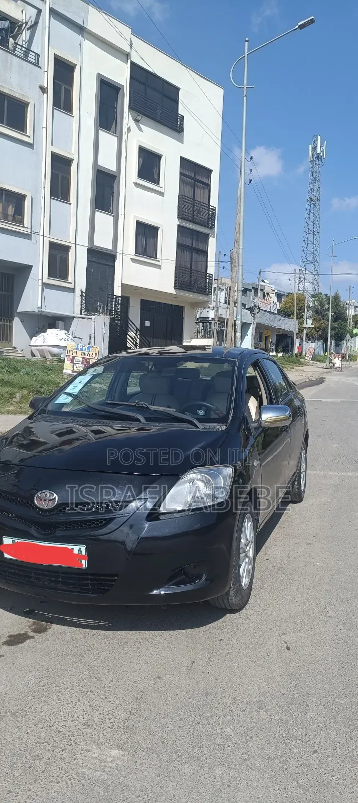 Toyota Yaris 2007 Black