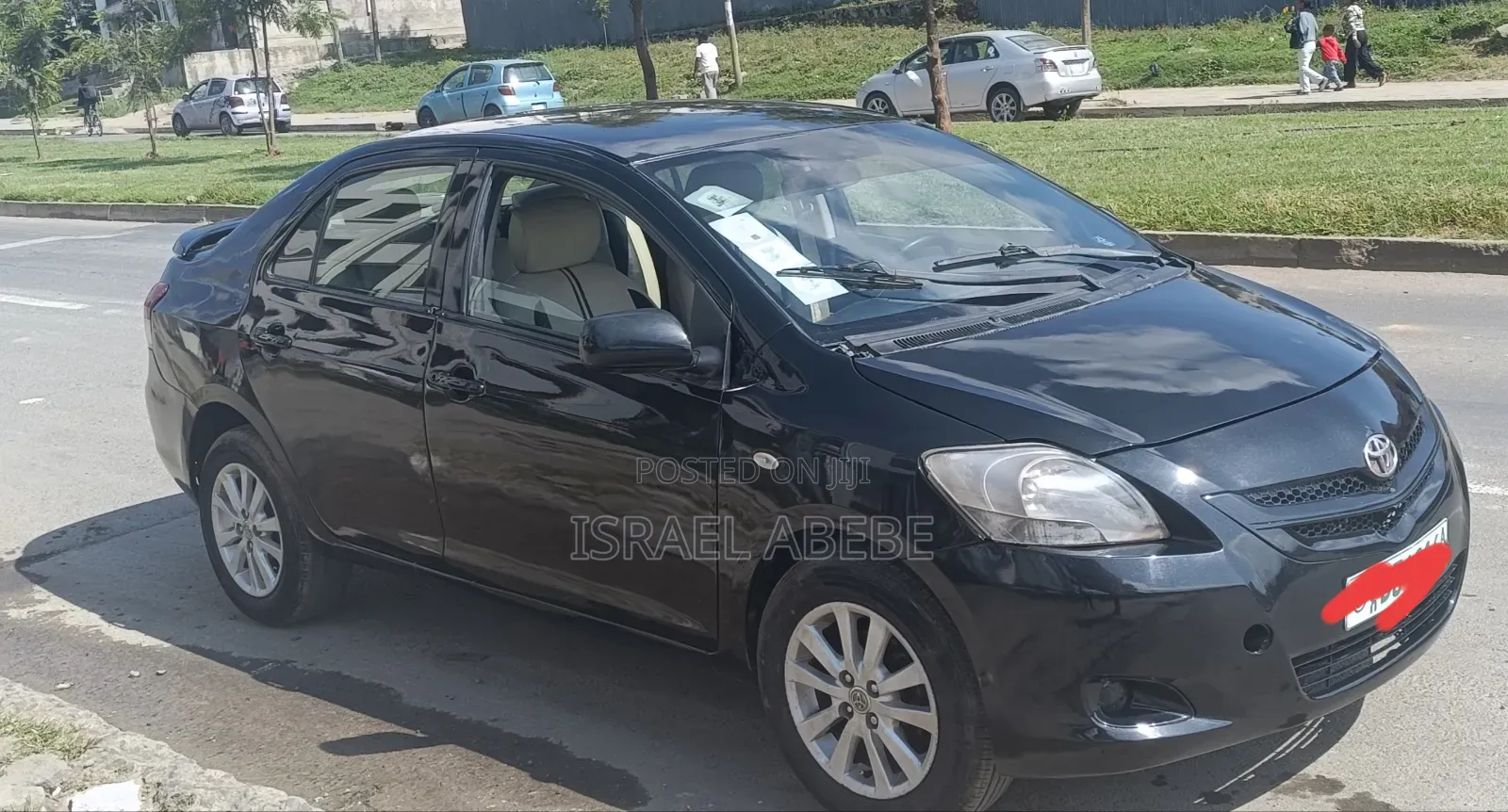 Toyota Yaris 2007 Black
