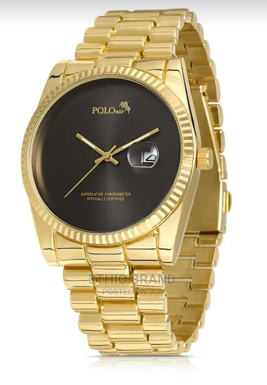 POLO AIR Men's Wristwatch Belt Wallet Card Holder Lighter