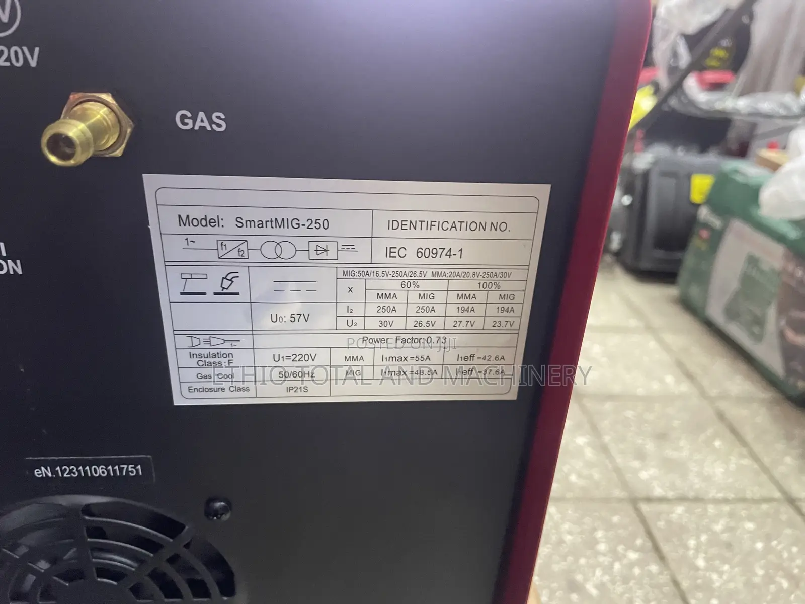 Edon Smartmig-250 Welding Machine.