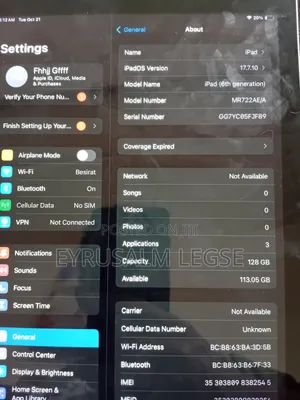 Apple iPad 10.2 (2019) 128 GB Silver