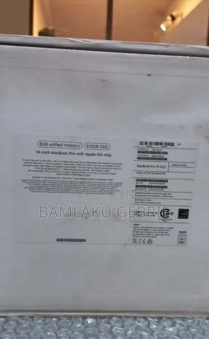 New Laptop Apple MacBook Pro 2023 M3 14-Inch 8GB Apple M3 Pro SSD 512GB