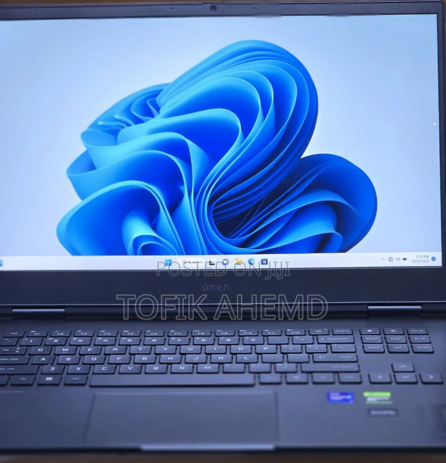 New Laptop HP Omen 15 16GB Intel Core I7 SSD 1T