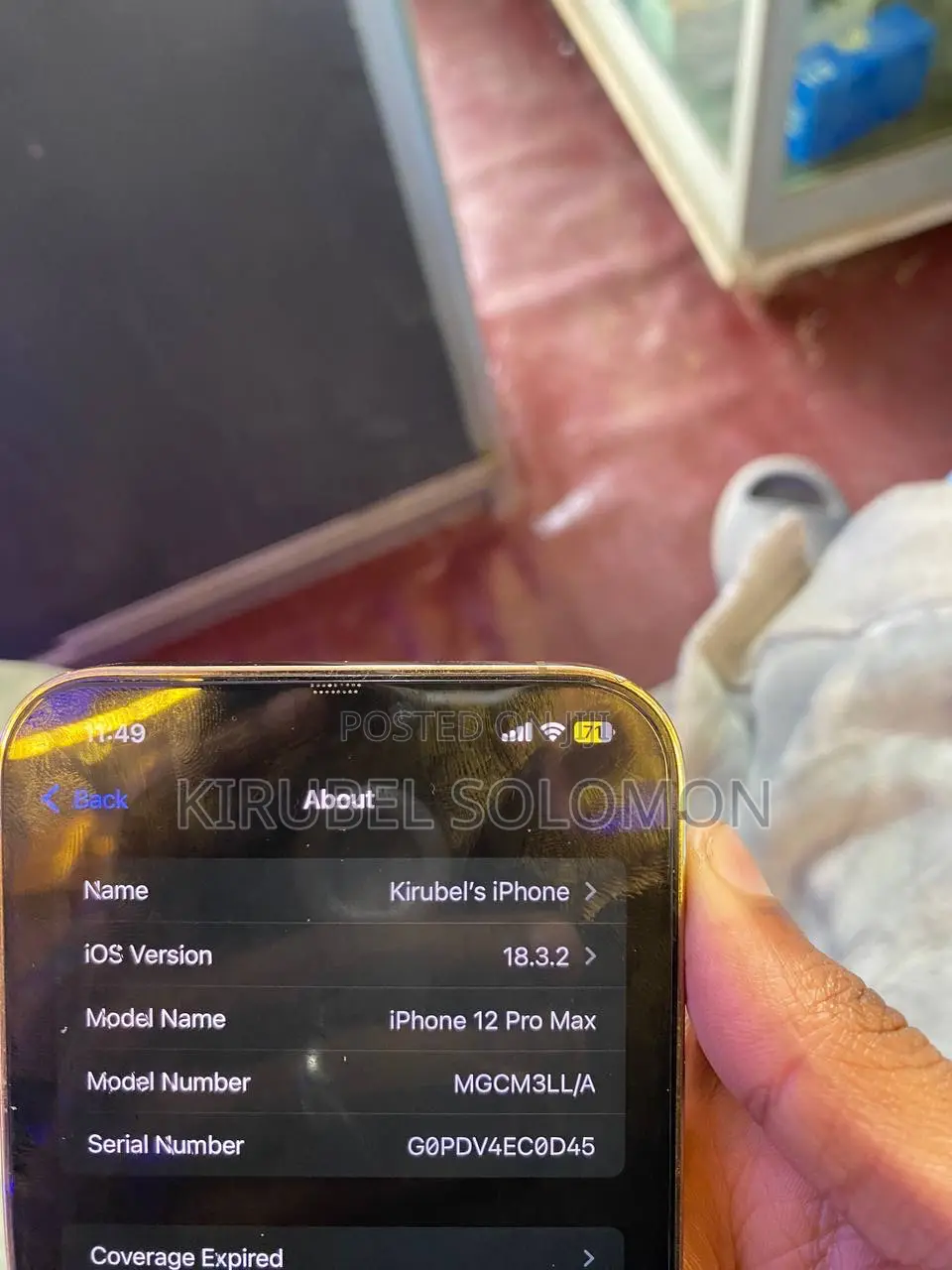 Apple iPhone 12 Pro Max 256 GB Gold