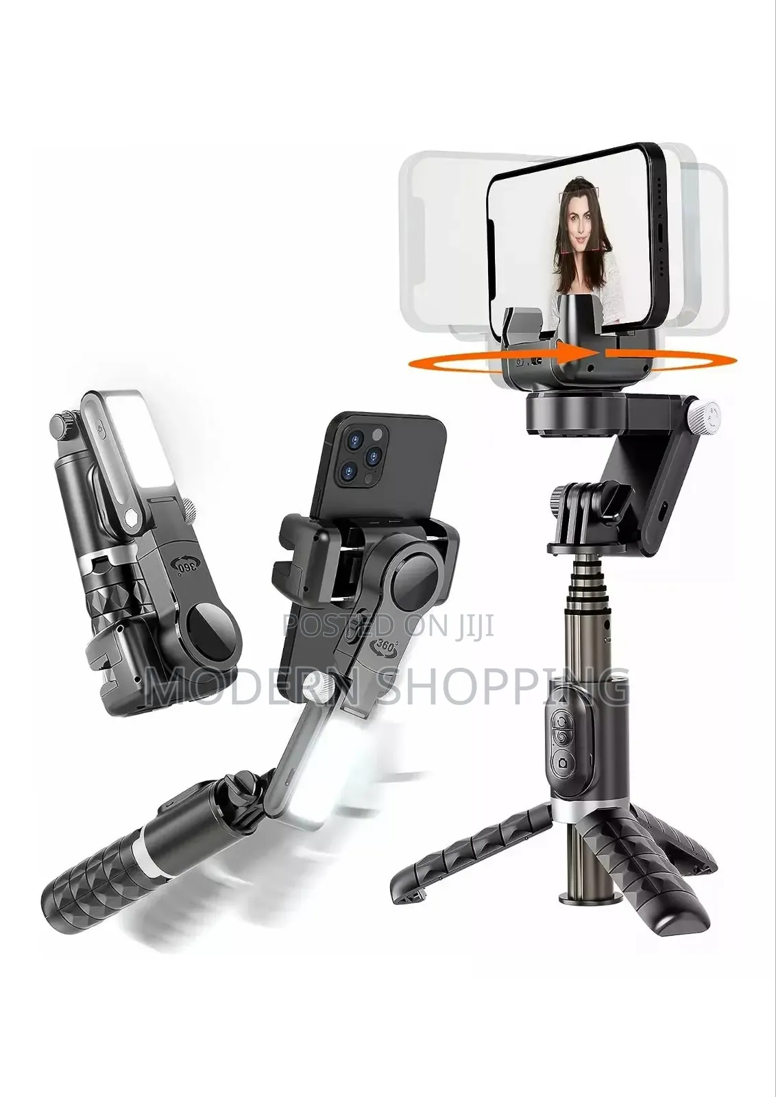 Q18 360° Rotating Desktop Tripod