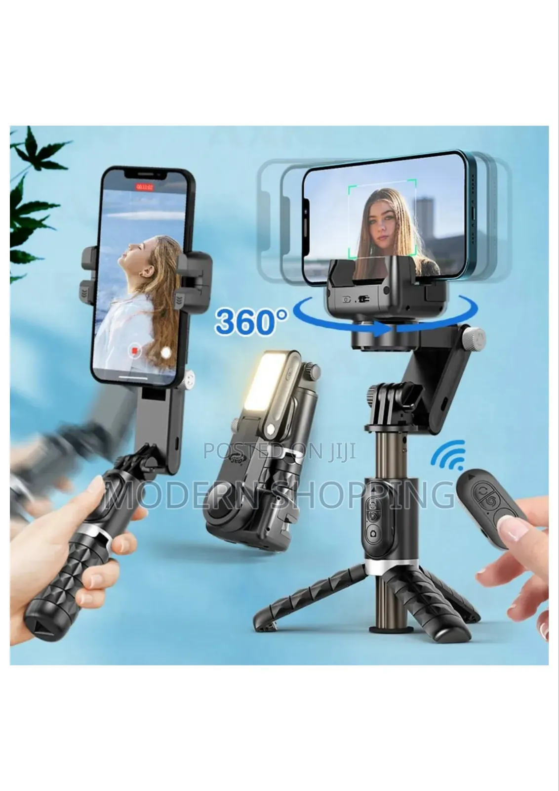 Q18 360° Rotating Desktop Tripod