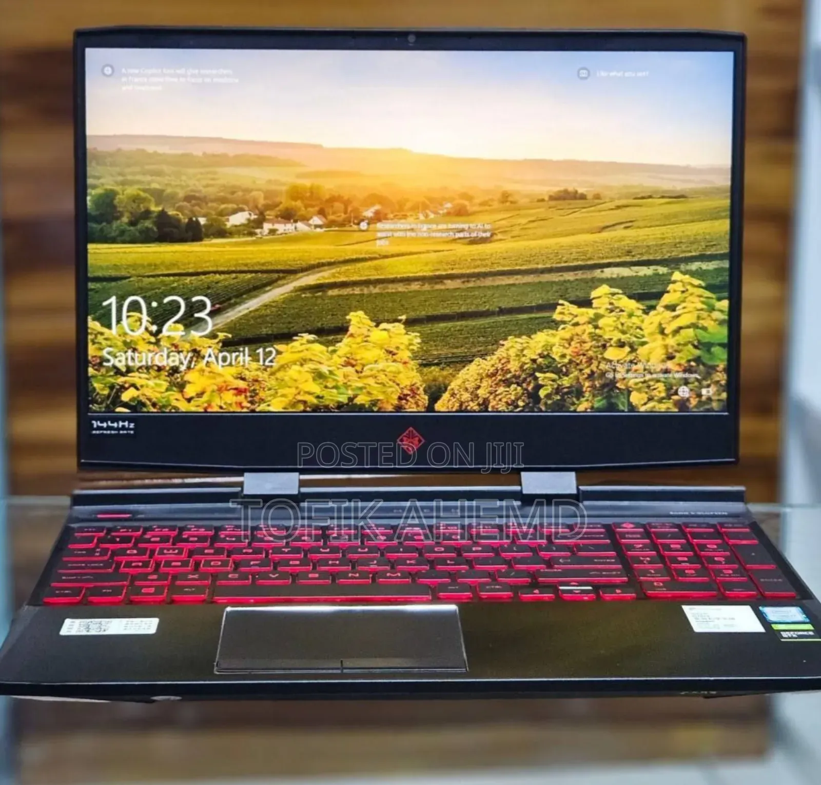 New Laptop HP Omen 15 16GB Intel Core I7 SSD 512GB