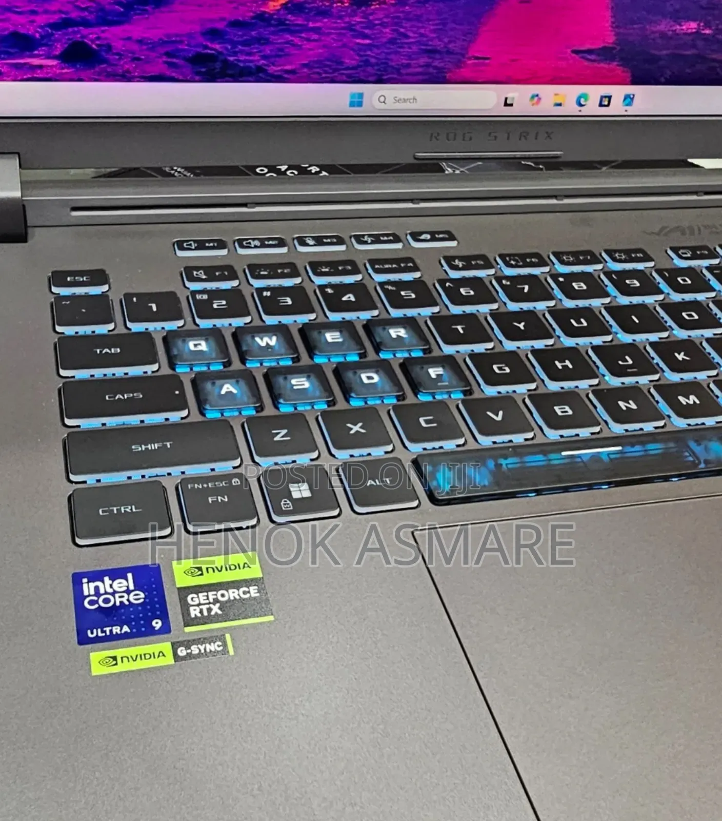 New Laptop Asus ROG Strix G16 G614 32GB Intel Core Ultra 9 SSD 1T